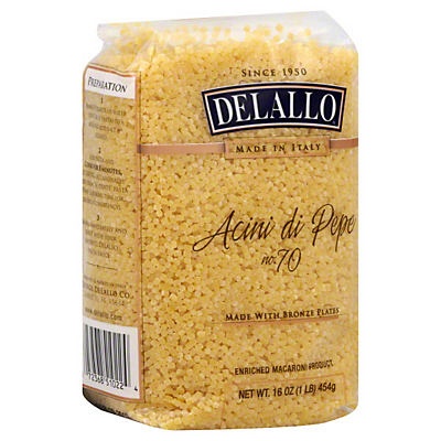 slide 1 of 1, DeLallo Acini Di Peppe Pasta, 16 oz