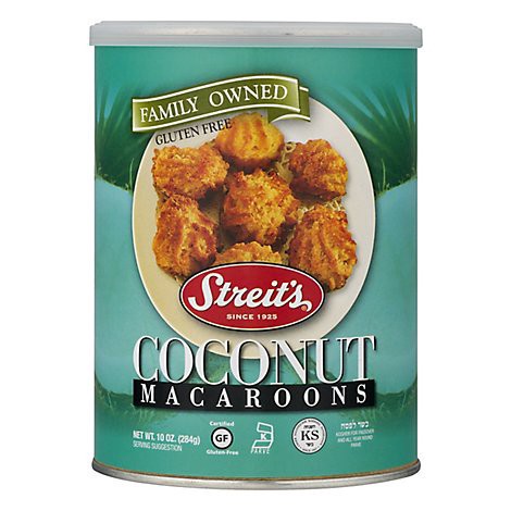 slide 1 of 1, Streits Coconut All Natural Macaroons - 10 Oz, 10 oz