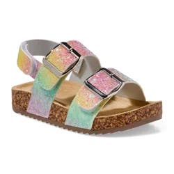 Falls Creek Kids Falls Creek Toddler Girls' Blake Sandals, Glitter Multi, Size 7