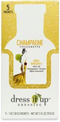 Dress It Up Champagne Vinaigrette Dressing, 1 oz