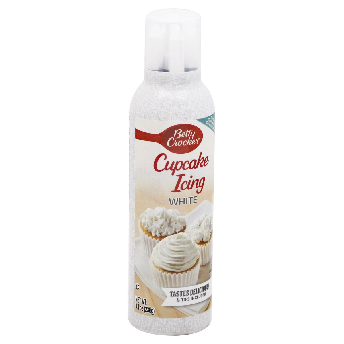 slide 11 of 12, Betty Crocker White Cupcake Icing 8.4 oz, 8.4 oz