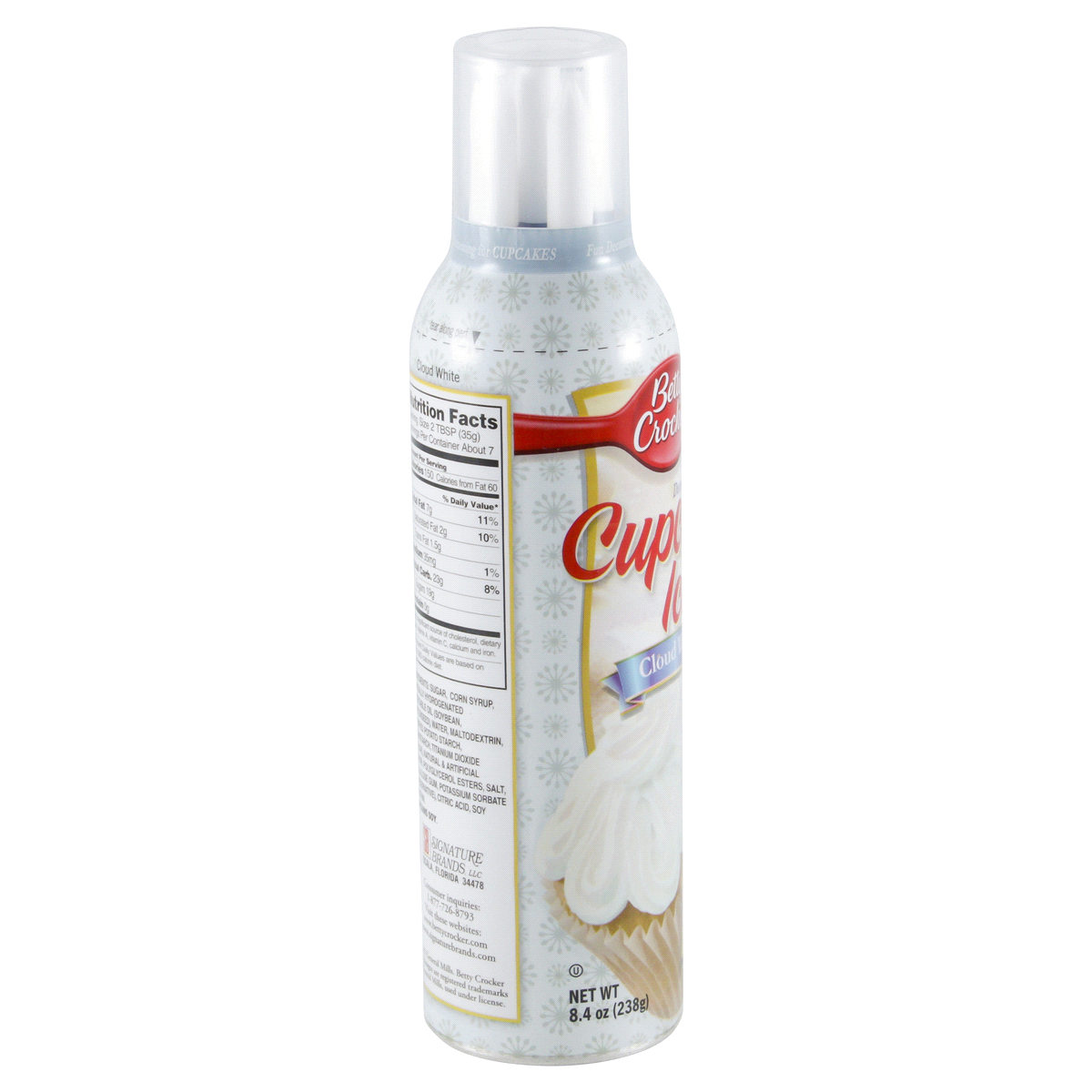 slide 4 of 4, Betty Crocker Cloud White Decorating Cupcake Icing, 8.4 oz