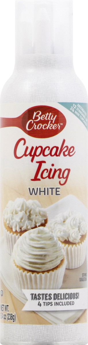 slide 1 of 12, Betty Crocker White Cupcake Icing 8.4 oz, 8.4 oz