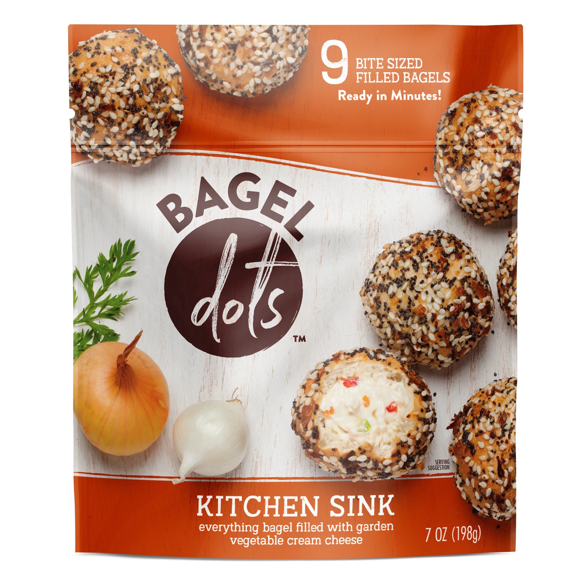 slide 1 of 1, Bagel Dots Kitchen Sink, 9 ct