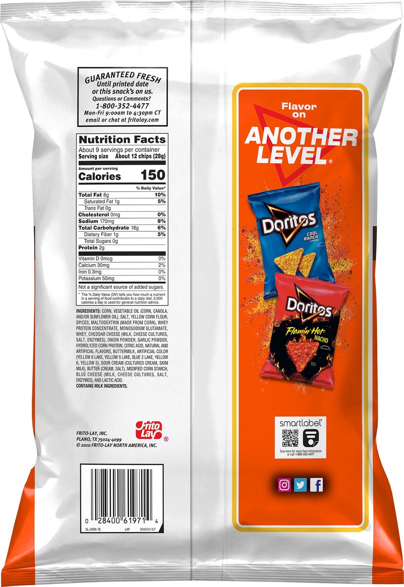 slide 2 of 3, Doritos Taco Tortilla Chips, 9.75 oz