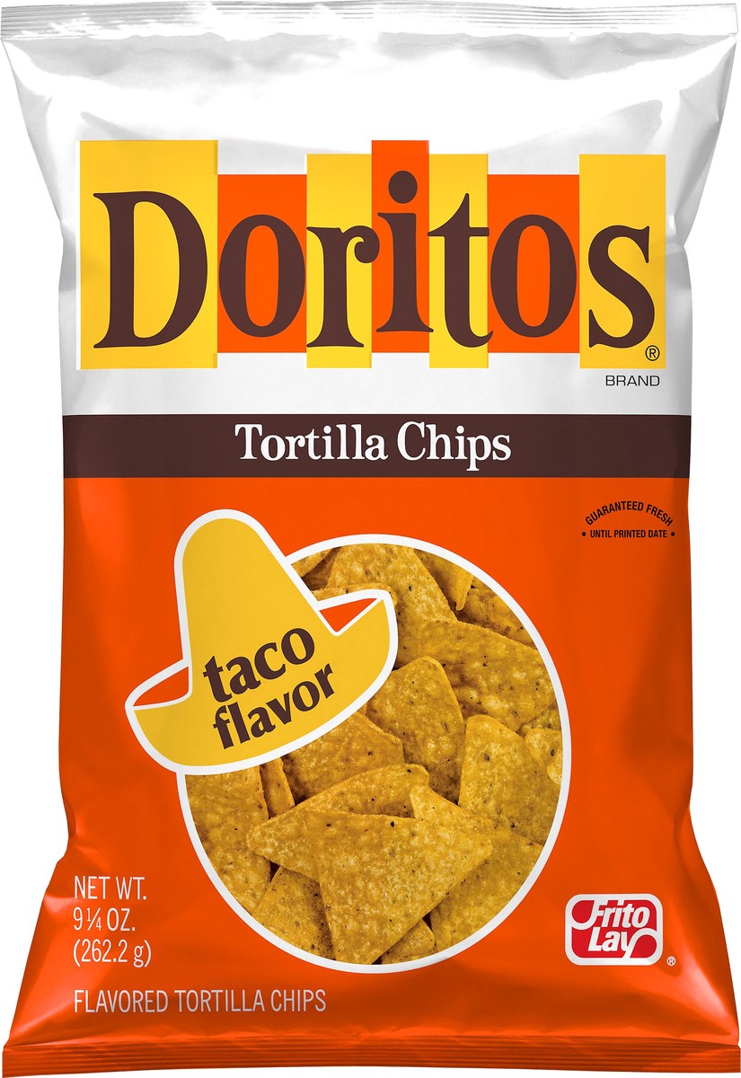 slide 3 of 3, Doritos Taco Tortilla Chips, 9.75 oz