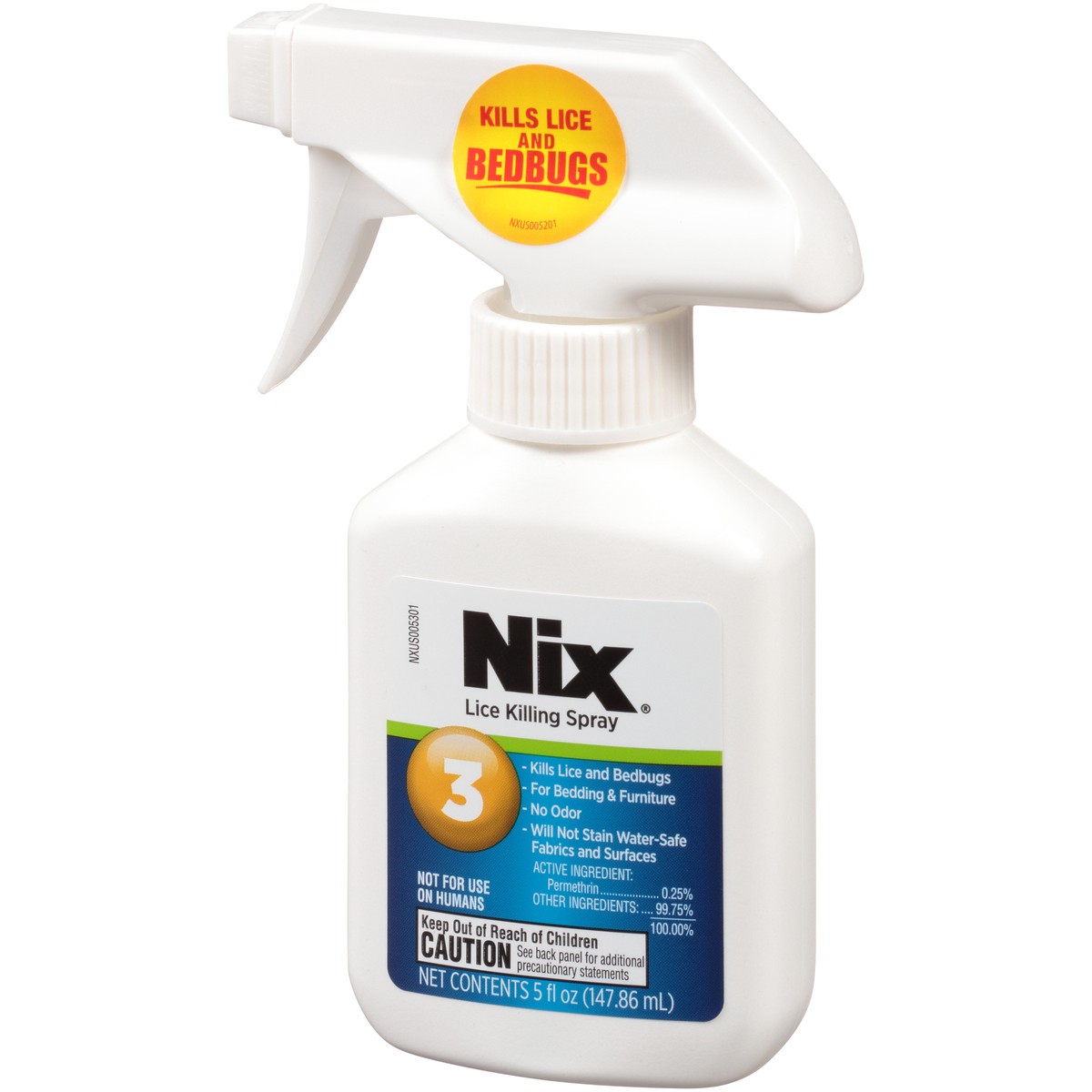 slide 2 of 10, Nix Lice & Bedbug Killing Spray for Home, Bedding & Furniture, 5 fl oz, 5 fl oz