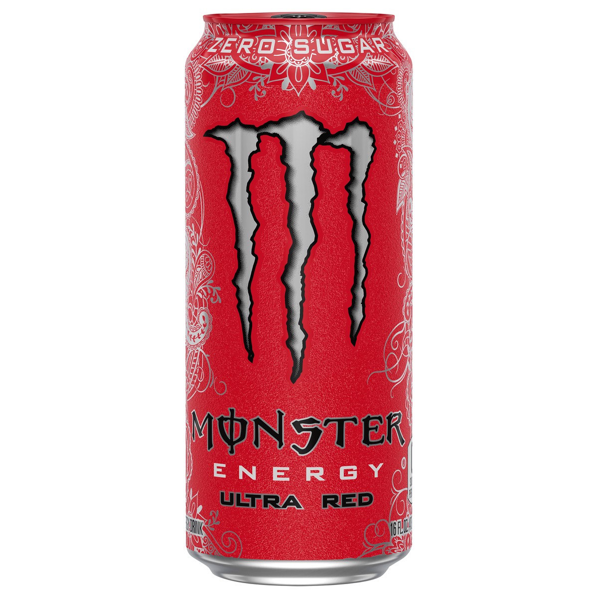 slide 1 of 2, Monster Energy Zero Sugar Ultra Red Energy Drink - 16 fl oz, 16 fl oz