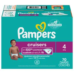 Pampers Cruisers Diapers Size 4 70 Count