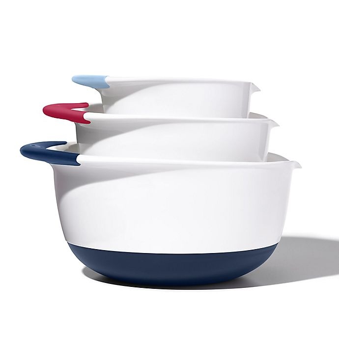slide 1 of 9, OXO Good Grips Mixing Bowl Set, 3 ct