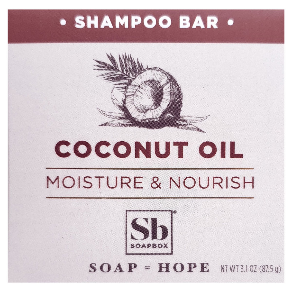 slide 1 of 11, Soapbox Shampoo Bar 3.1oz - Coconut Oil, 3.1 oz