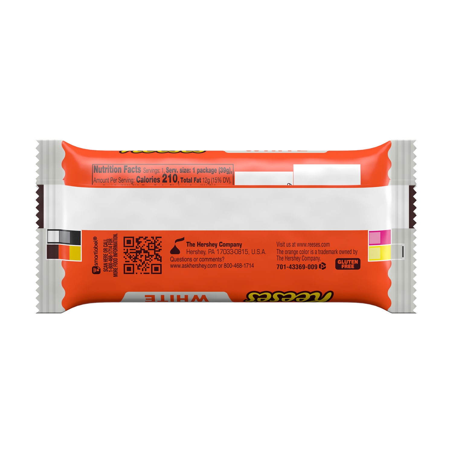 slide 8 of 8, Reese's White Creme Peanut Butter Cups, Candy Pack, 1.39 oz, 1.39 oz