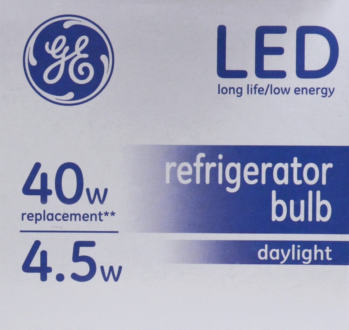 slide 7 of 7, GE LED 40-Watt Appliance Light Bulb - Soft White, 1 ct
