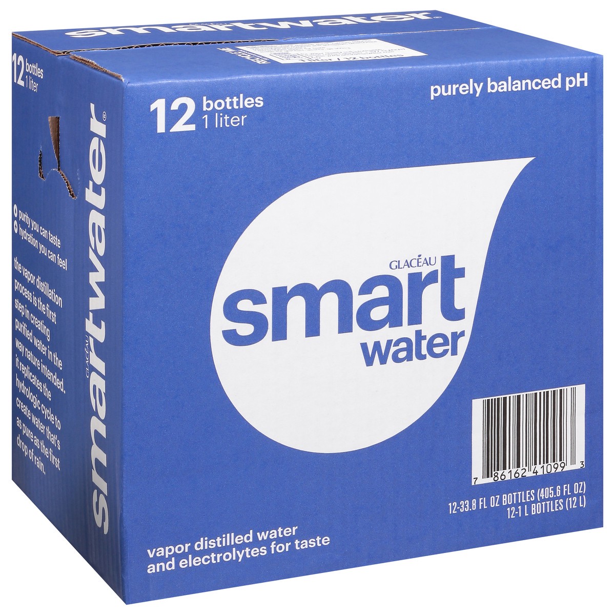 slide 6 of 9, smartwater nutrient-enhanced water Bottles- 12 ct, 12 ct