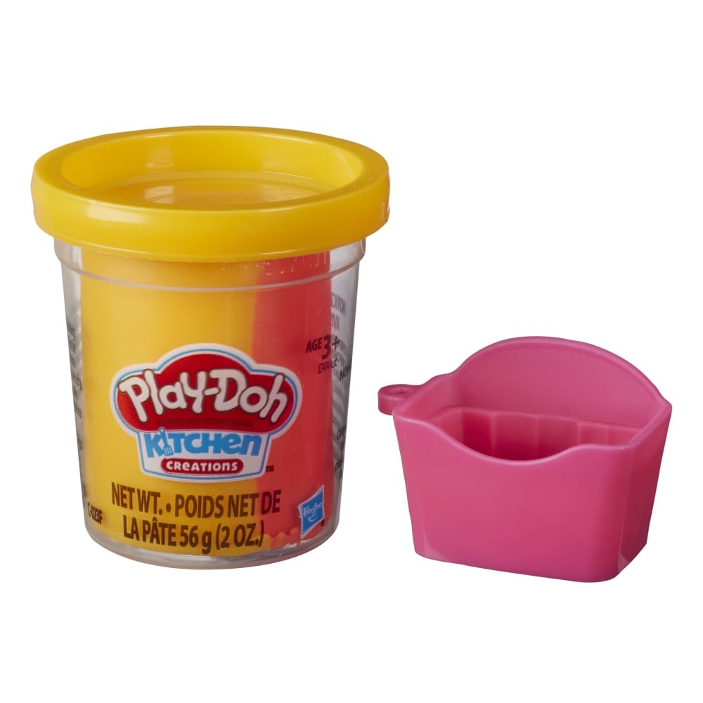 slide 1 of 1, Play-Doh Mini Kitchen Creations French Fries Modeling Compound Set, 1 ct