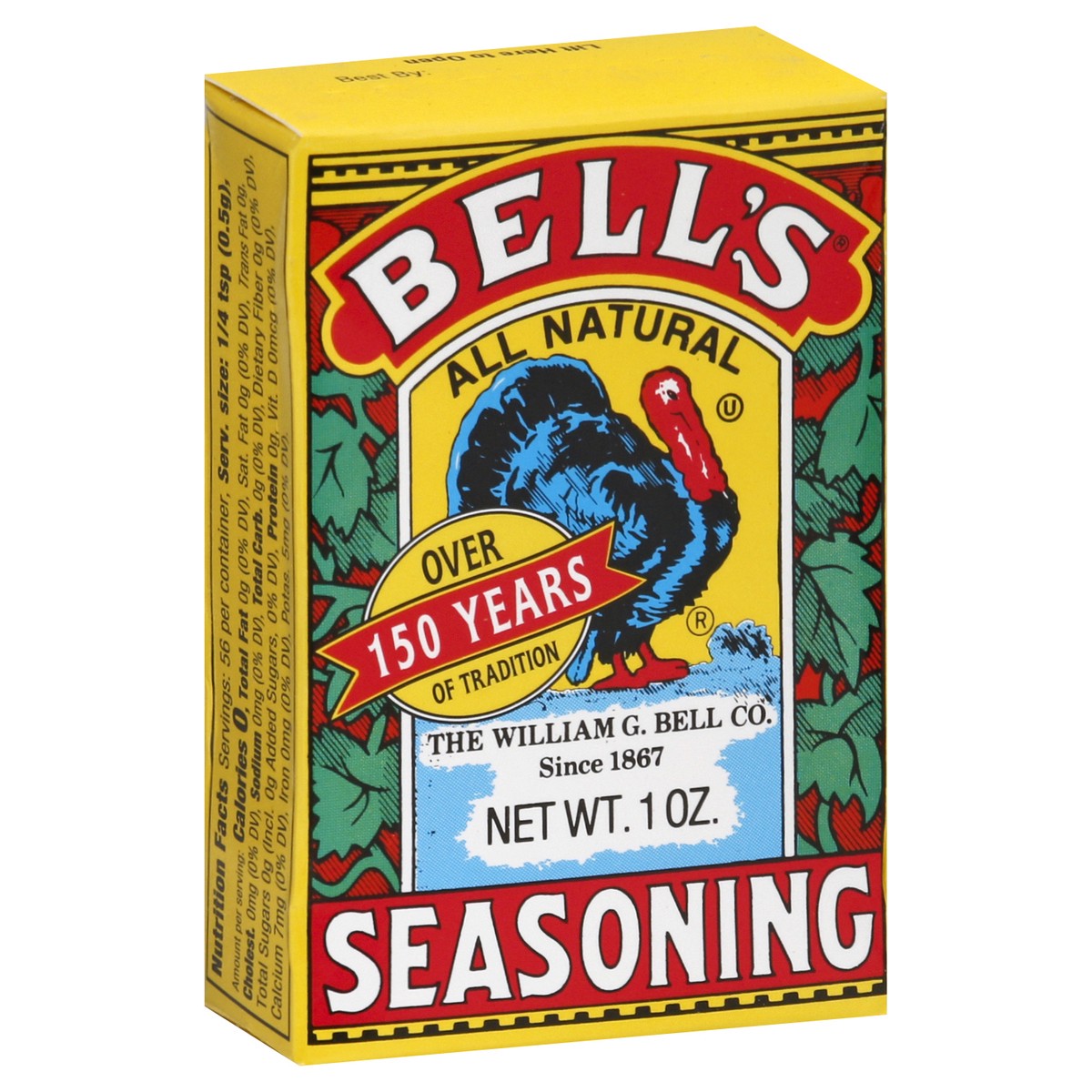 slide 5 of 12, Bell's Salt Free Poultry Seasoning, 1 oz