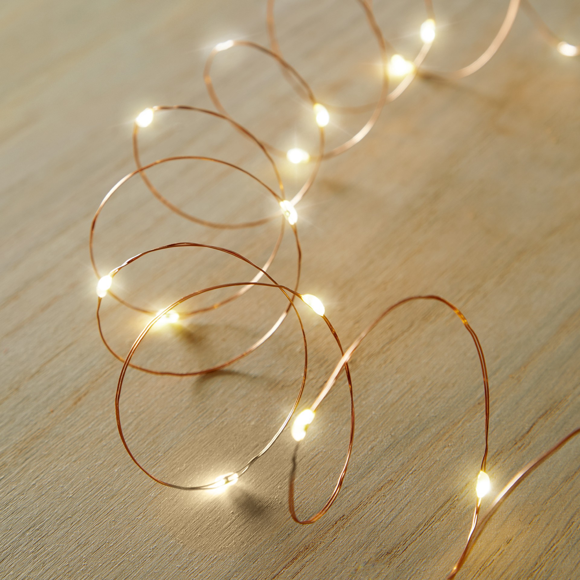 slide 2 of 6, 50ct. Amber/warm White Led String Lights By Ashland, 50 ct