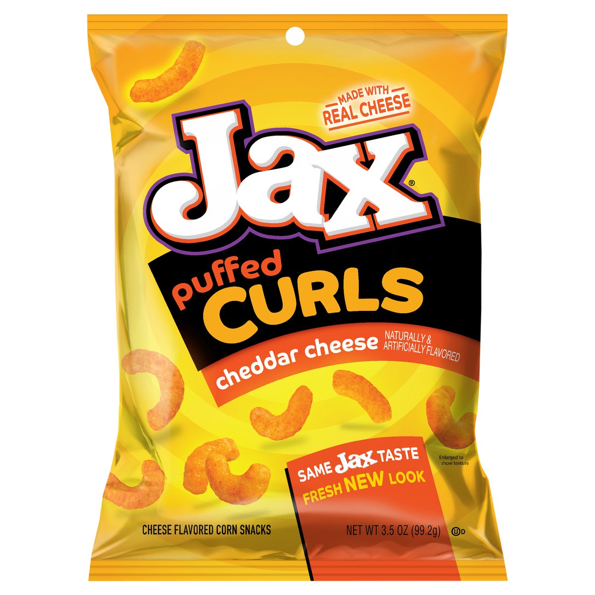 slide 1 of 11, JAX Jax Cheese Puffed Curls - 3.5 oz, 3.5 oz