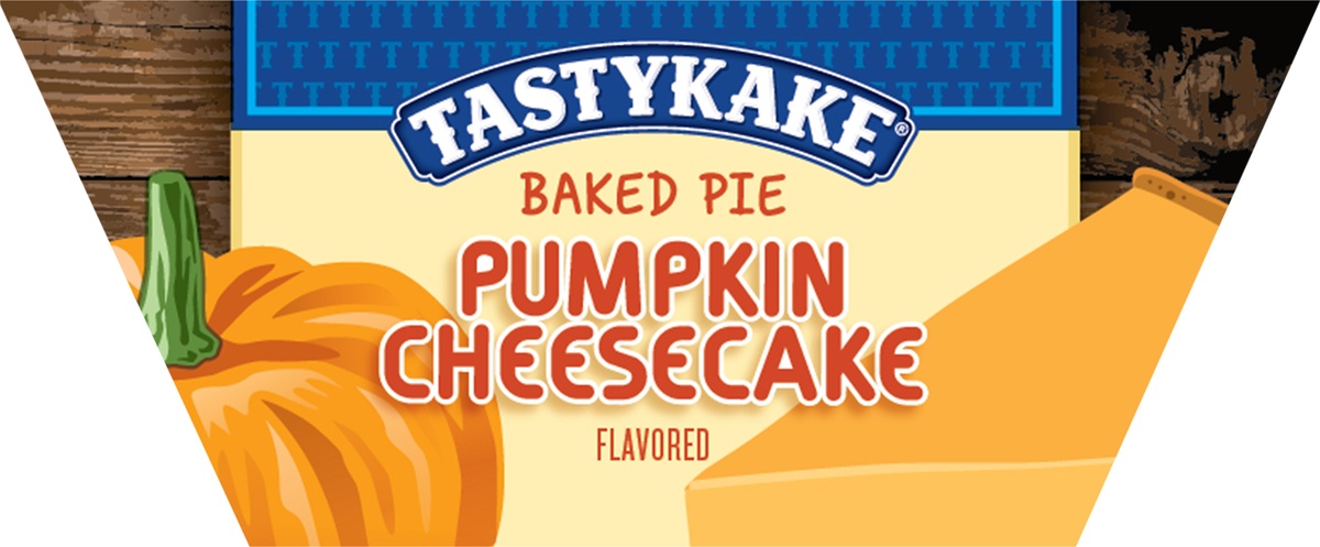 slide 7 of 11, Tastykake Pumpkin Cheesecake Flavored Baked Pie 4 oz, 4 oz