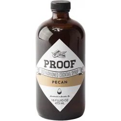 Proof Cocktail Syrup Pecan