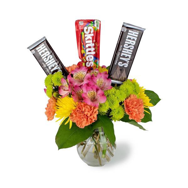 slide 1 of 1, Hy-Vee Sweeten Your Day Arrangement, 1 ct