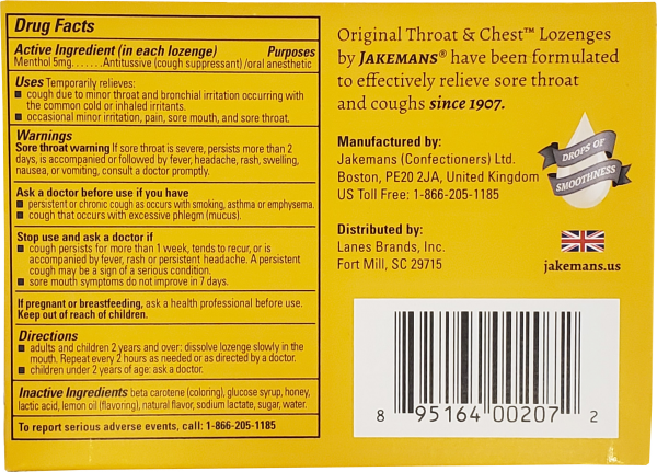 slide 10 of 19, Jakeman's Cough Suppressant 24 ea, 24 ct