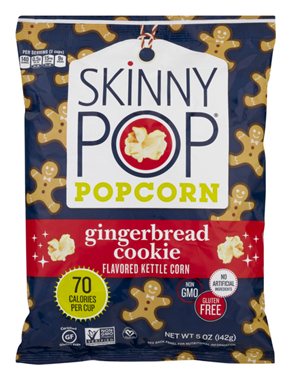 slide 1 of 1, SkinnyPop Gingerbread Cookie Popcor, 5 oz