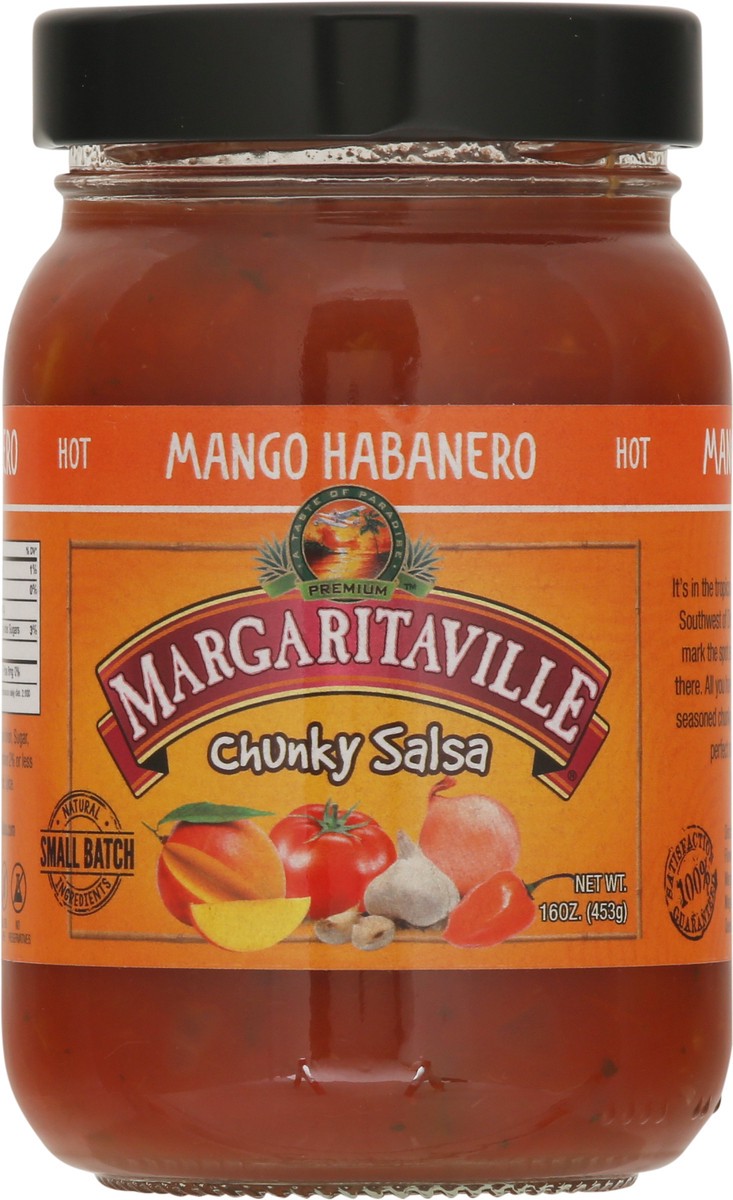 slide 4 of 13, Margaritaville Brewing Co. Mango Habanero Salsa, 16 oz