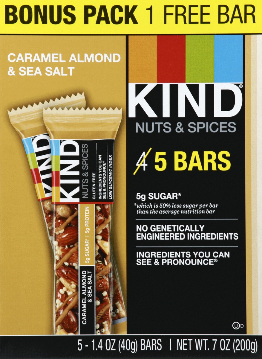 slide 1 of 5, KIND Nuts & Spices 5 ea, 5 ct