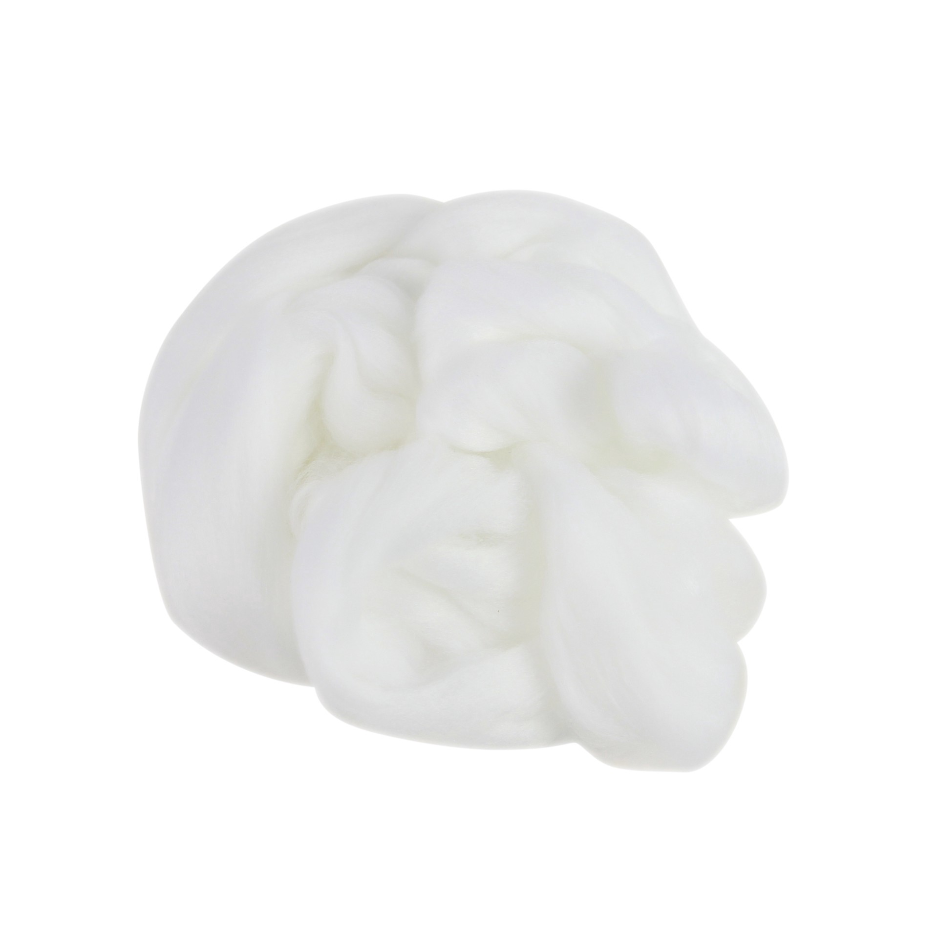 slide 2 of 3, White Craft Fluff By Creatology, 1 oz