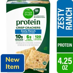 Simple Truth® Protein Zesty Ranch Crisp Crackers