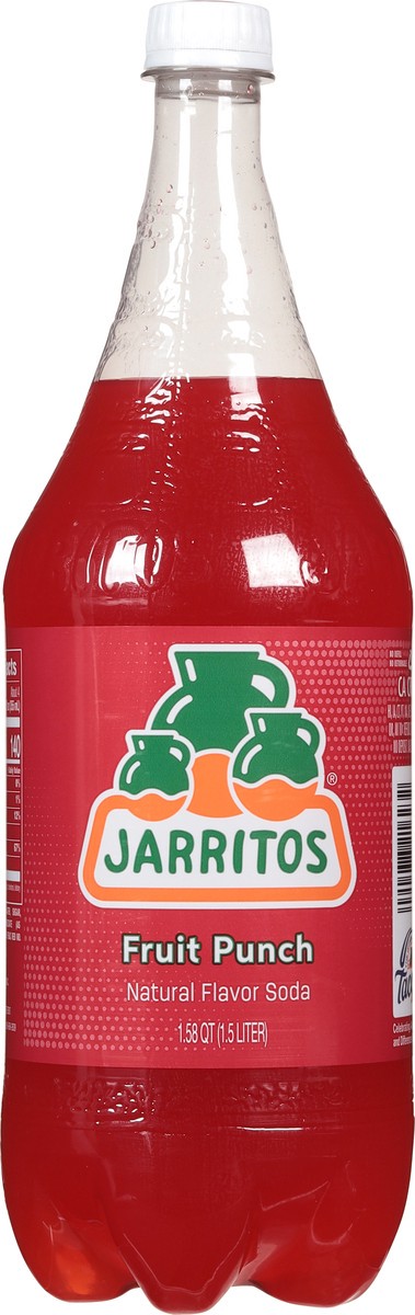 slide 5 of 9, Jarritos Fruit Punch Soda Bottle, 1.5 liter