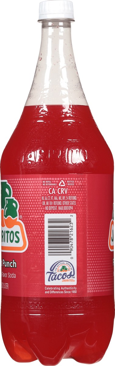 slide 7 of 9, Jarritos Fruit Punch Soda Bottle, 1.5 liter