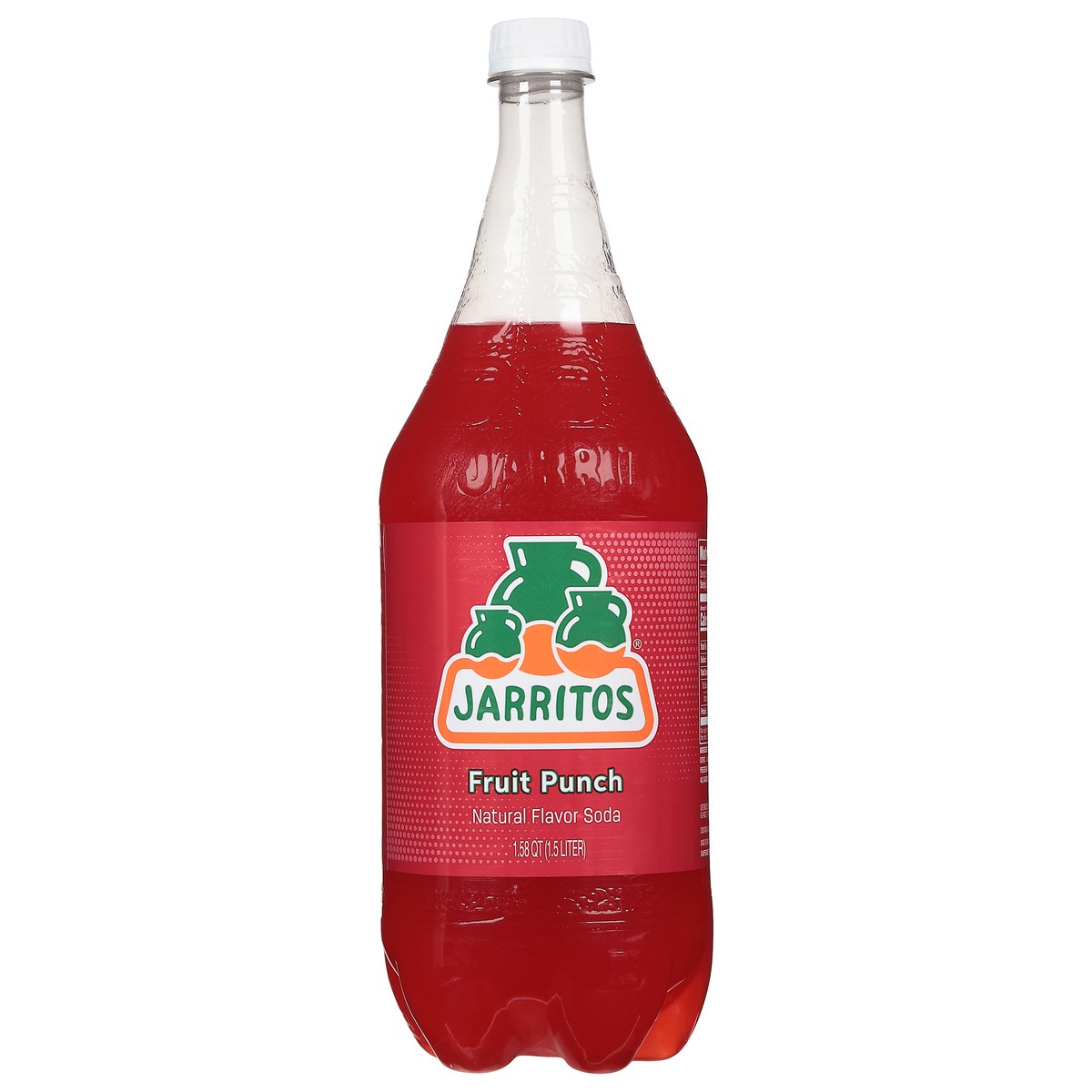 slide 1 of 9, Jarritos Fruit Punch Soda Bottle - 1.5 liter, 1.5 liter