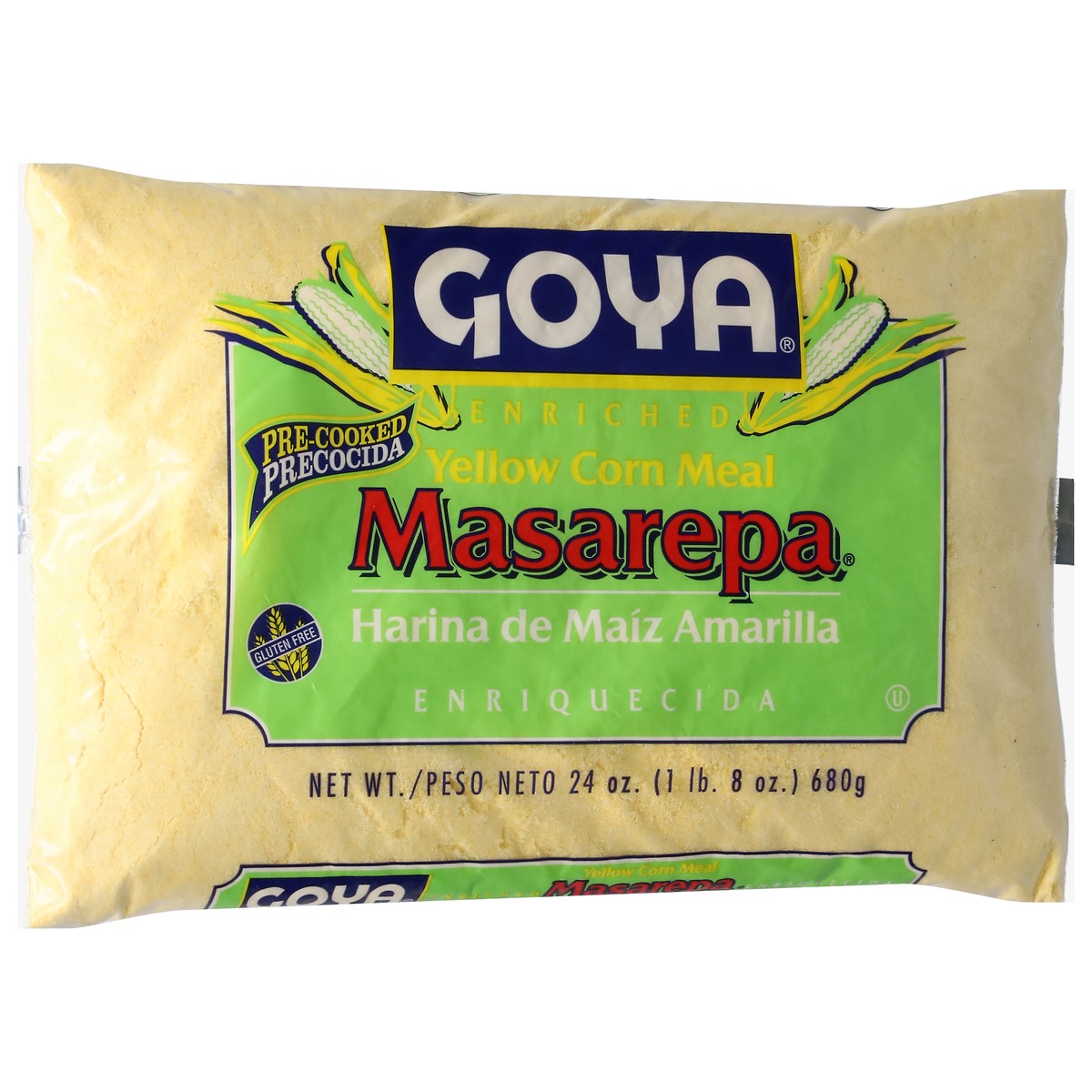 slide 5 of 13, Goya Masarepa Enriched Yellow Corn Meal 24 oz, 24 oz