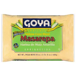 Goya Masarepa Enriched Yellow Corn Meal 24 oz