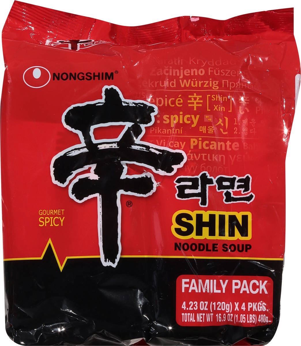 slide 8 of 9, Nongshim Noodles 4 - 4.23 oz Bags, 4 ct
