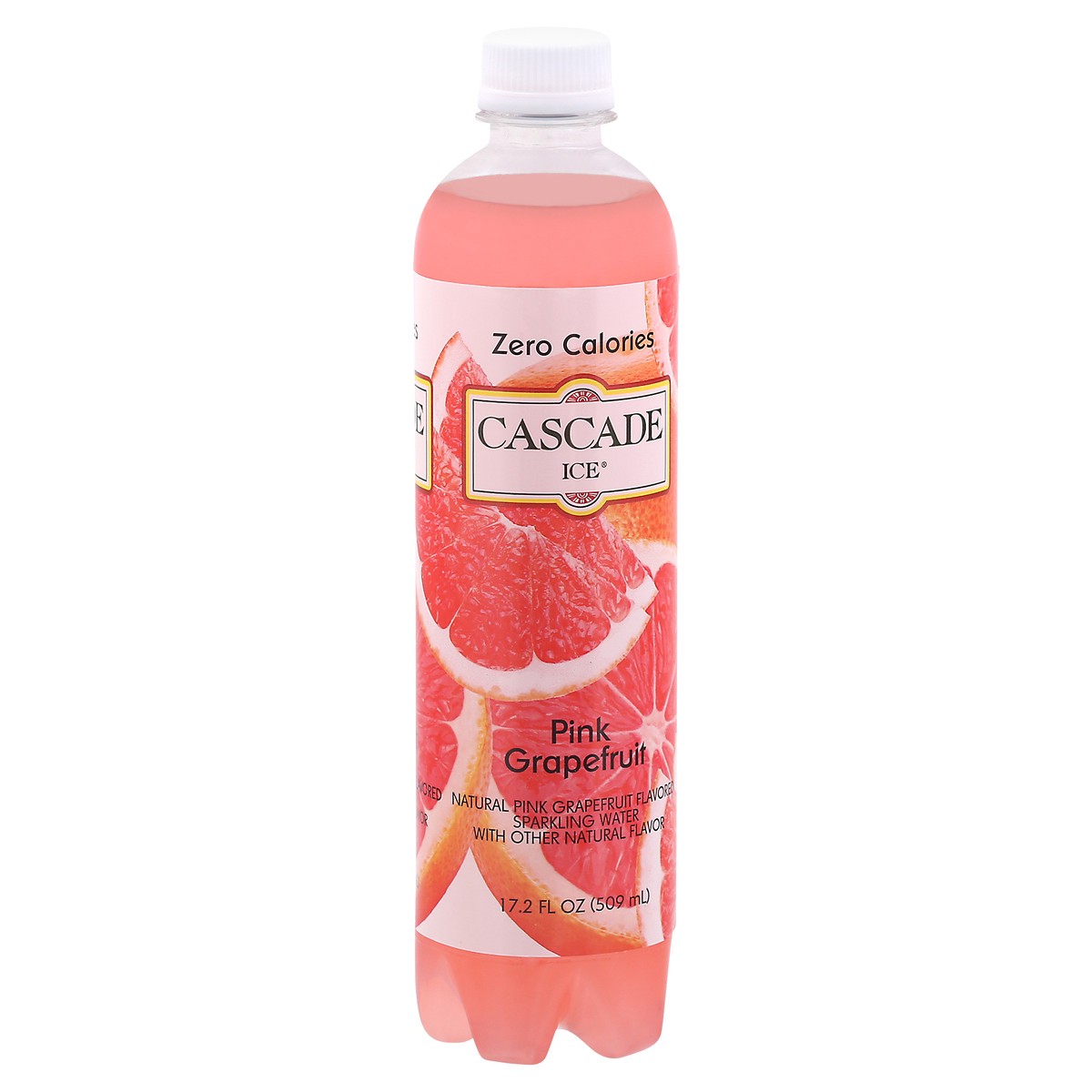 slide 4 of 9, Cascade Ice Zero Calories Pink Grapefruit Sparkling Water - 17.20 fl oz, 17.2 fl oz