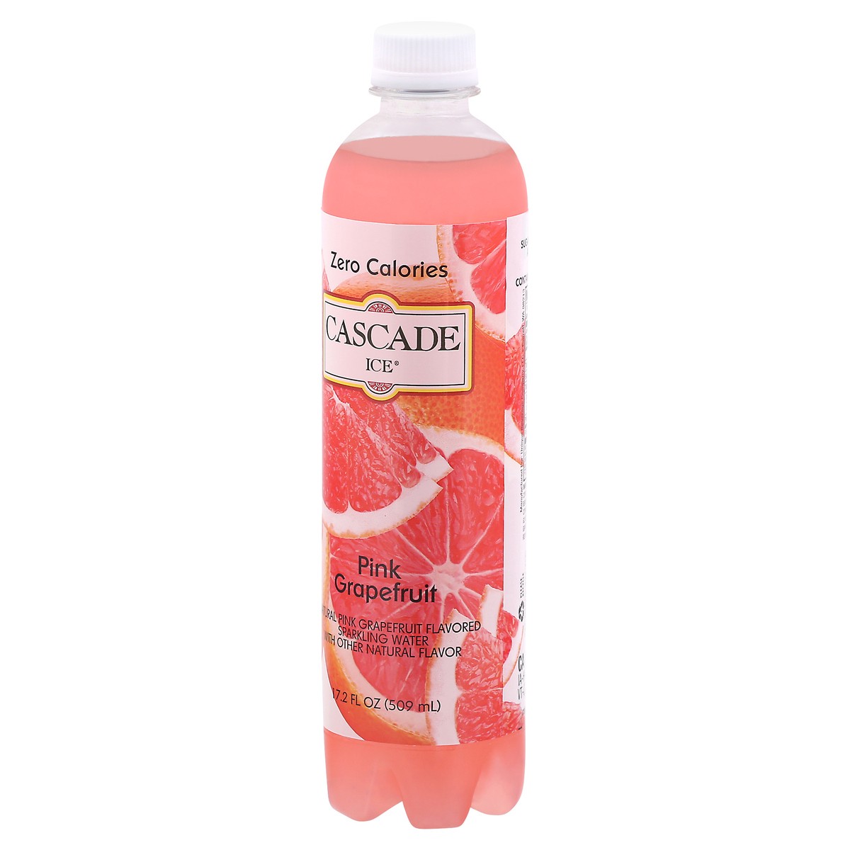 slide 9 of 9, Cascade Ice Zero Calories Pink Grapefruit Sparkling Water - 17.20 fl oz, 17.2 fl oz