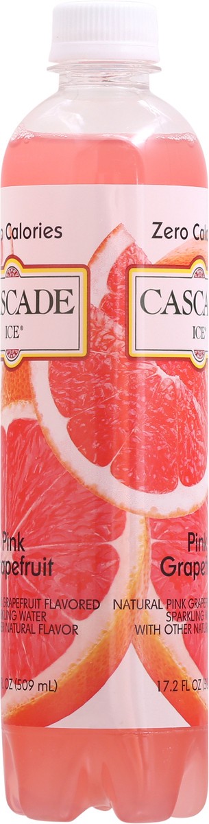 slide 7 of 9, Cascade Ice Zero Calories Pink Grapefruit Sparkling Water - 17.20 fl oz, 17.2 fl oz