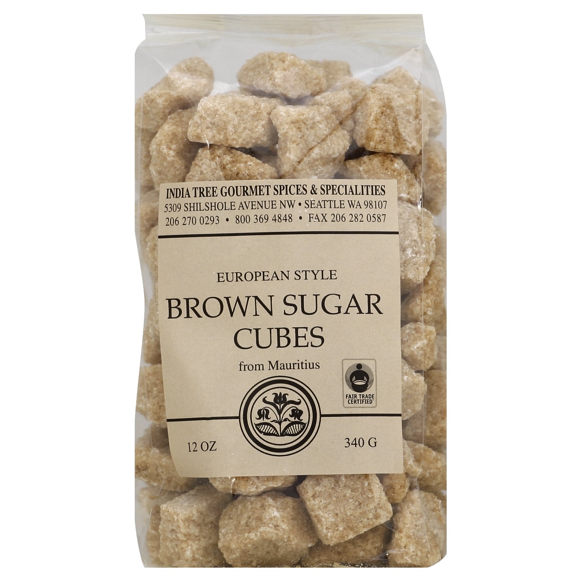 slide 1 of 5, India Tree European Style Brown Sugar Cubes From Mauritius, 12 oz