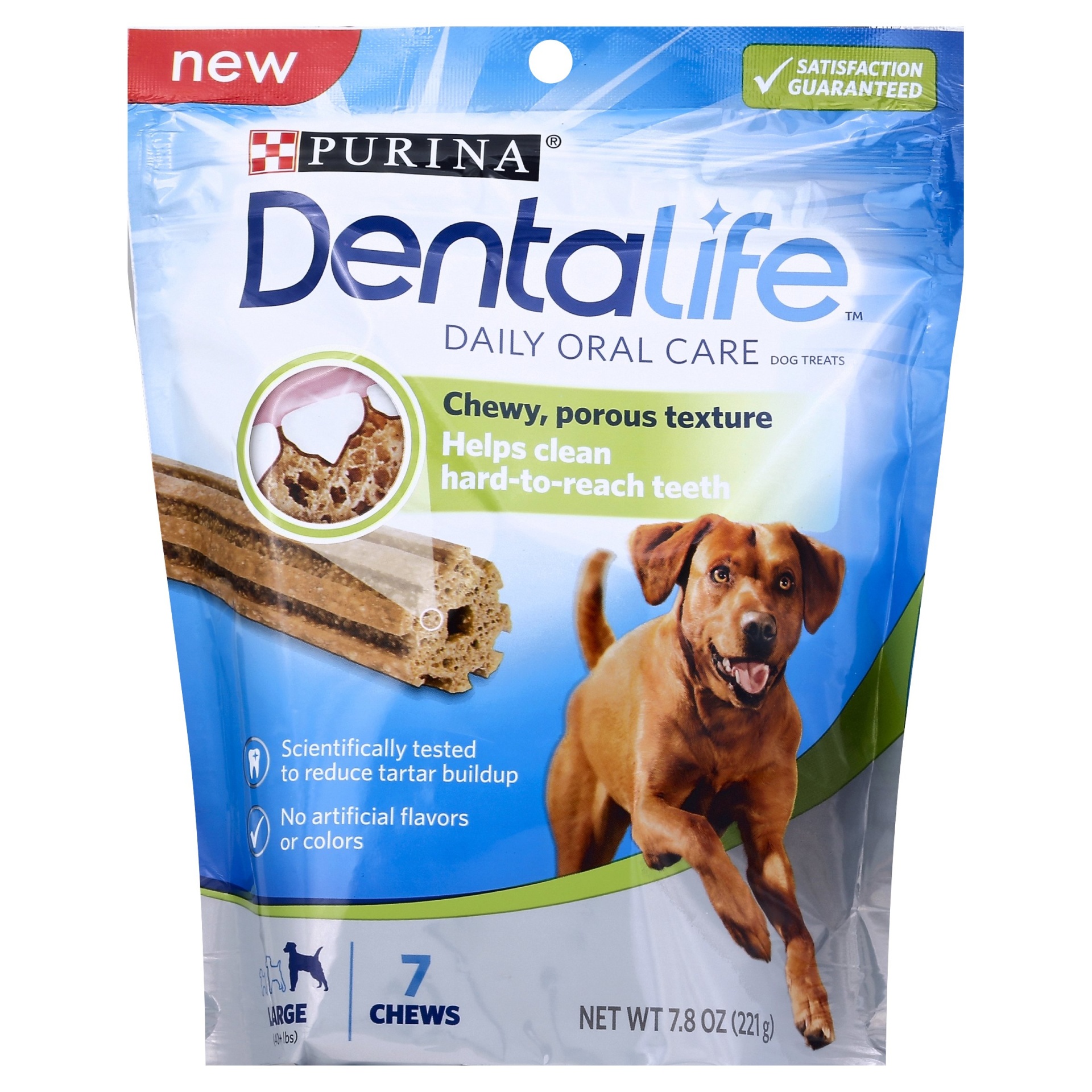 Purina DentaLife Daily Oral Care Large Dog Treats 7 ct | Shipt