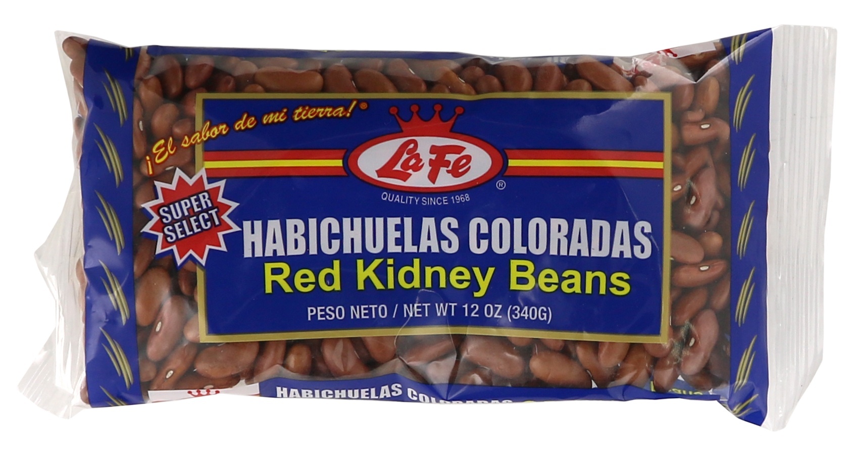 slide 1 of 1, La Fe Dry Red Kidney Beans, 12 oz