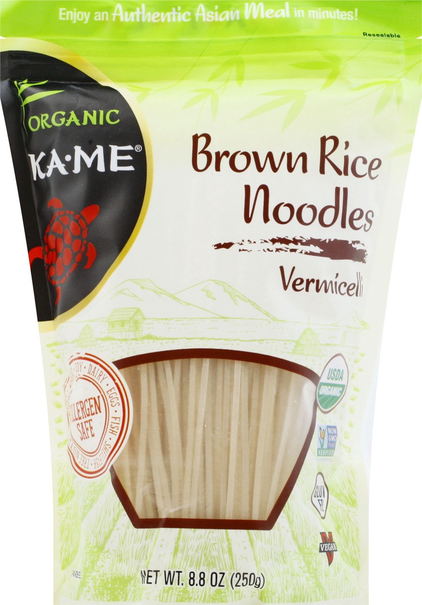 slide 13 of 13, KA-ME Organic Vermicelli Brown Rice Noodles 8.8 oz, 8.8 oz