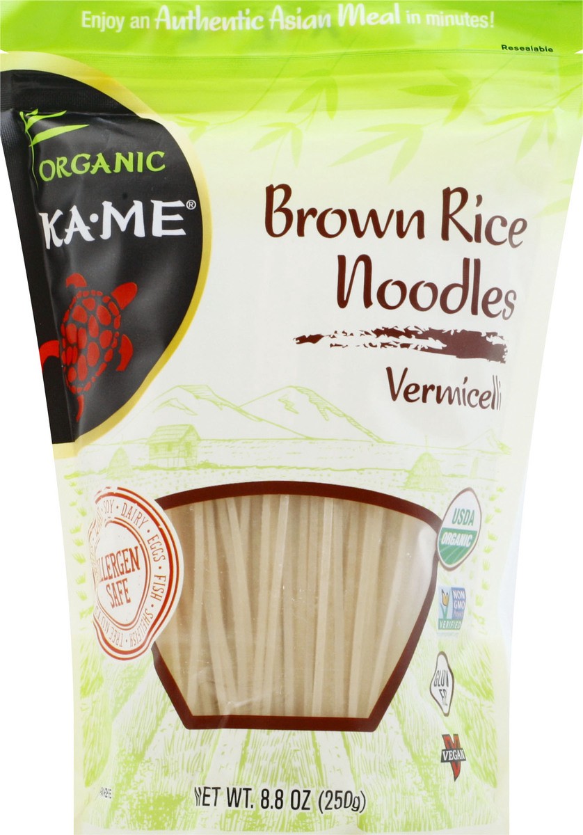 slide 1 of 13, KA-ME Organic Vermicelli Brown Rice Noodles 8.8 oz, 8.8 oz