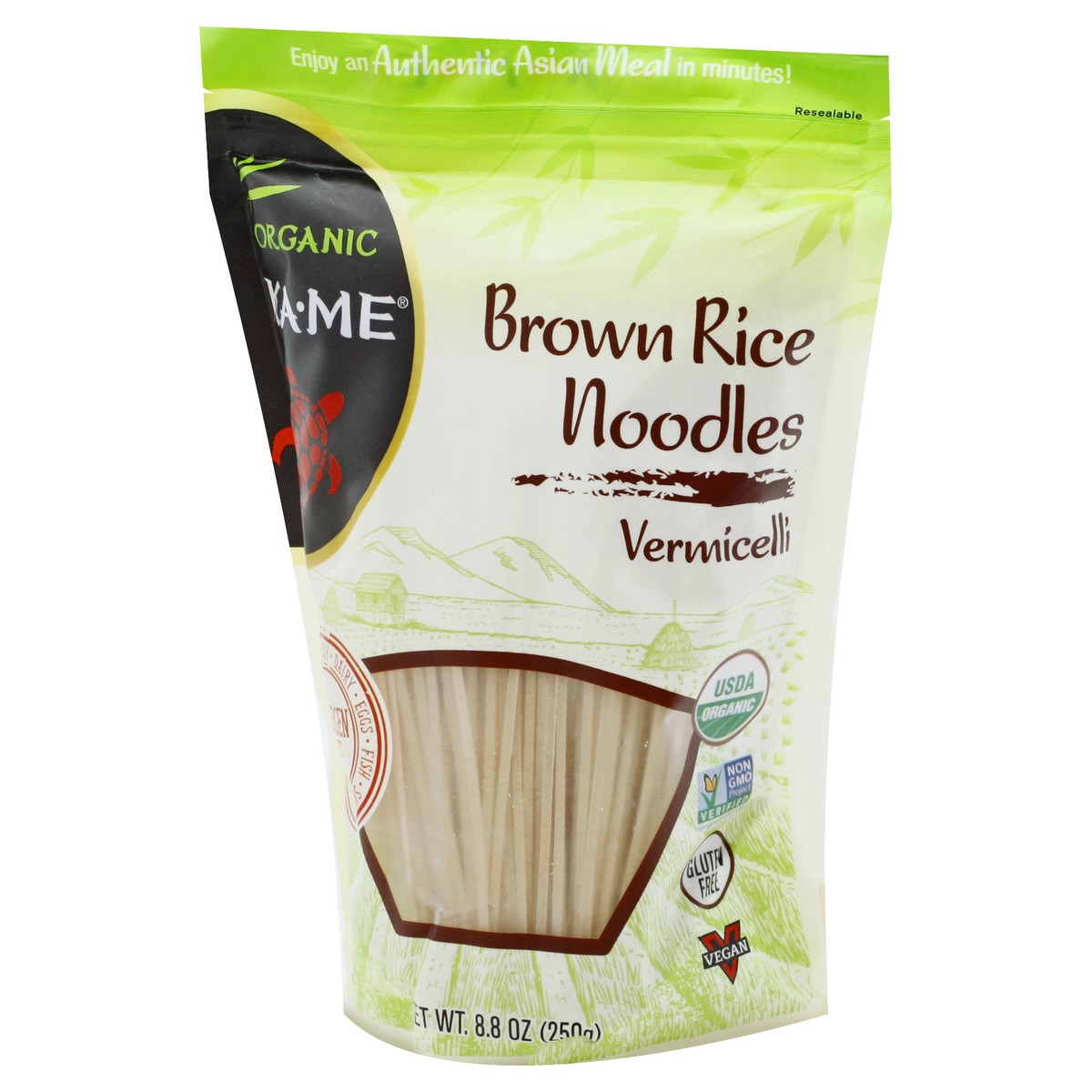 slide 11 of 13, KA-ME Organic Vermicelli Brown Rice Noodles 8.8 oz, 8.8 oz