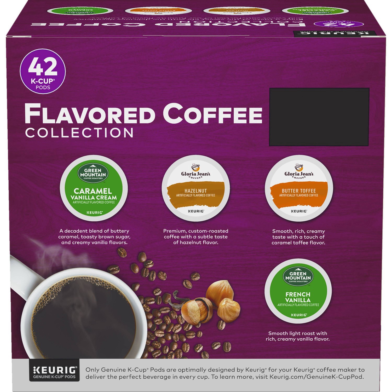 slide 20 of 24, Keurig Flavored Coffee Collection Single Serve K-Cup Pod Variety Pack, 42 Count, 42 ct