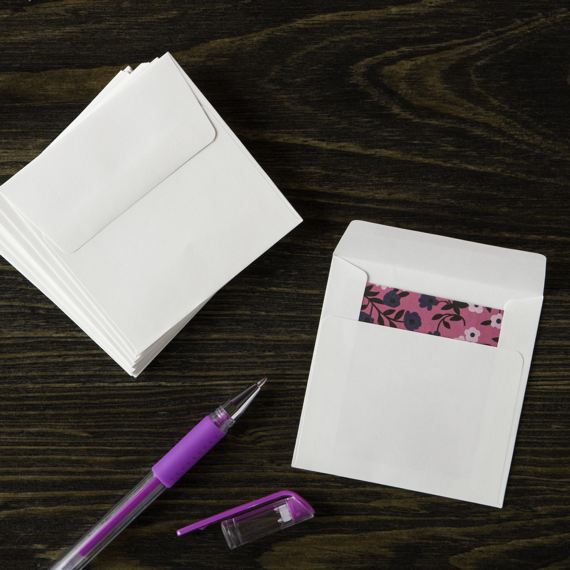 slide 2 of 5, Ivory Paper Envelopes By Recollections, 3.25" X 3.25", 3.25 in x 3.25 in