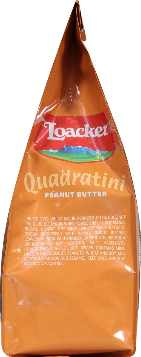 slide 8 of 15, Quadratini Peanut Butter Wafer Cookies Bite Size 8.82 oz, 8.82 oz