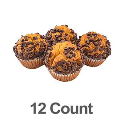 slide 1 of 1, Muffin Mini Pumpkin Chocolate Chip, 10.5 oz